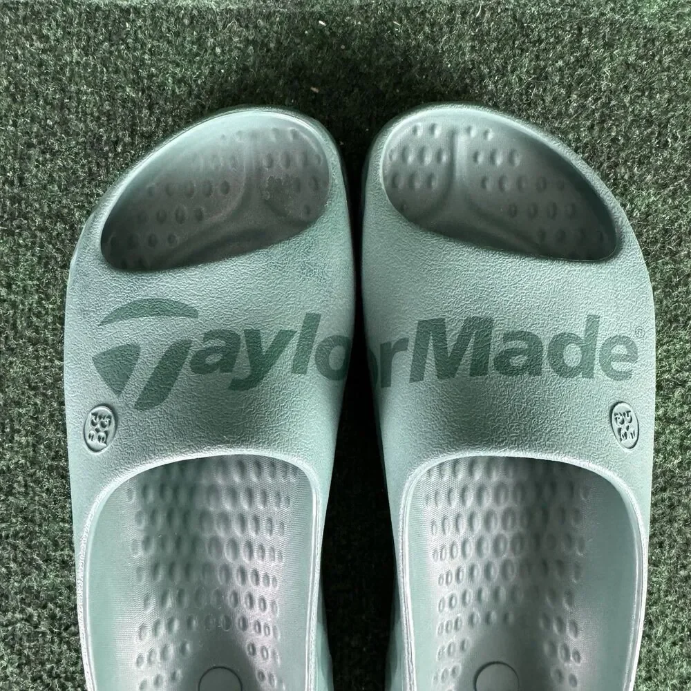 G Fore Taylormade G/slide Street Slides Sandals Unisex Sage Green Men’s Size 9